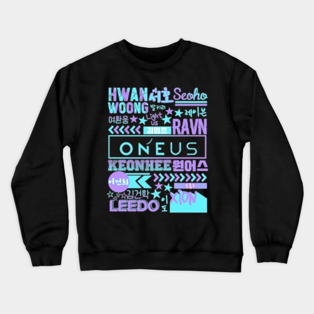 Oneus Collage Crewneck Sweatshirt by lovelyday